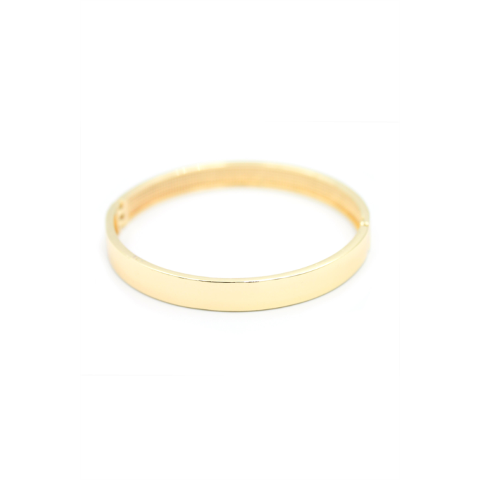 Kalın Ajda Bilezik - Altın