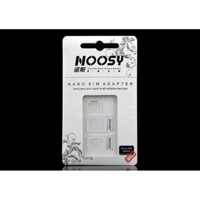Noosy: Nano ve Micro Sim Kart Adaptörü - Lisinya