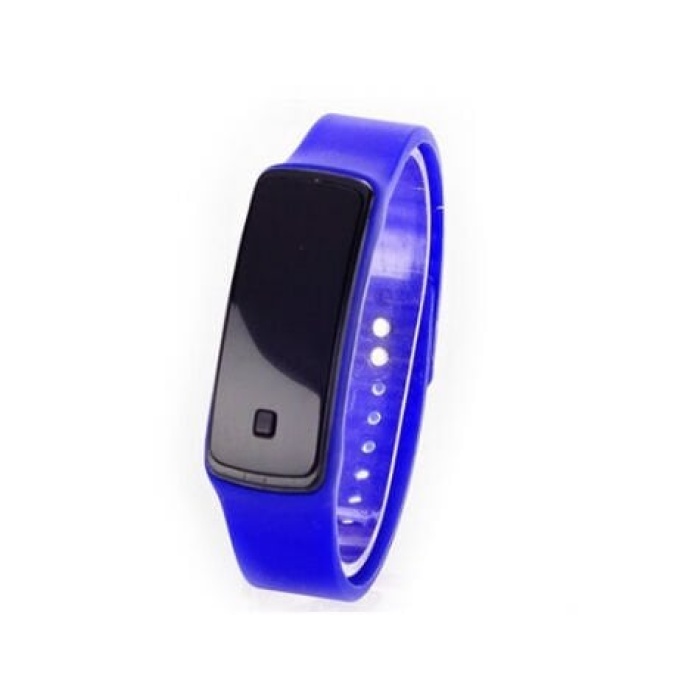 Siyah Ekranlı Led Kol Saati (Mavi) - Lisinya