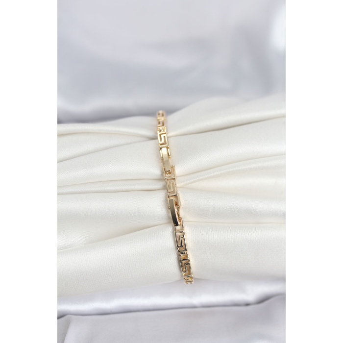 CM 14K Gold Renk Geometrik Model Kadın Bileklik - Lisinya
