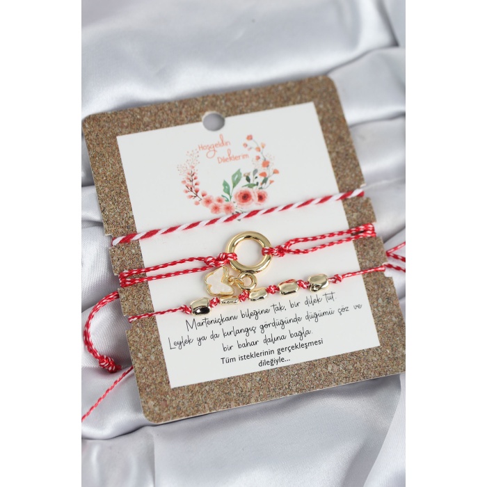 Marteniçka Bileklik 3lü Kelebekli Model - Lisinya