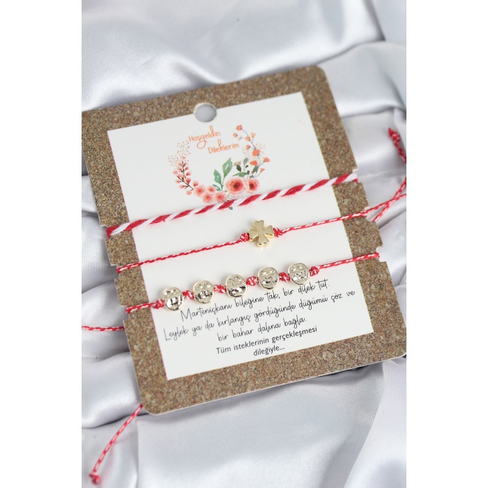 Marteniçka Bileklik 3lü Yonca Model - Lisinya