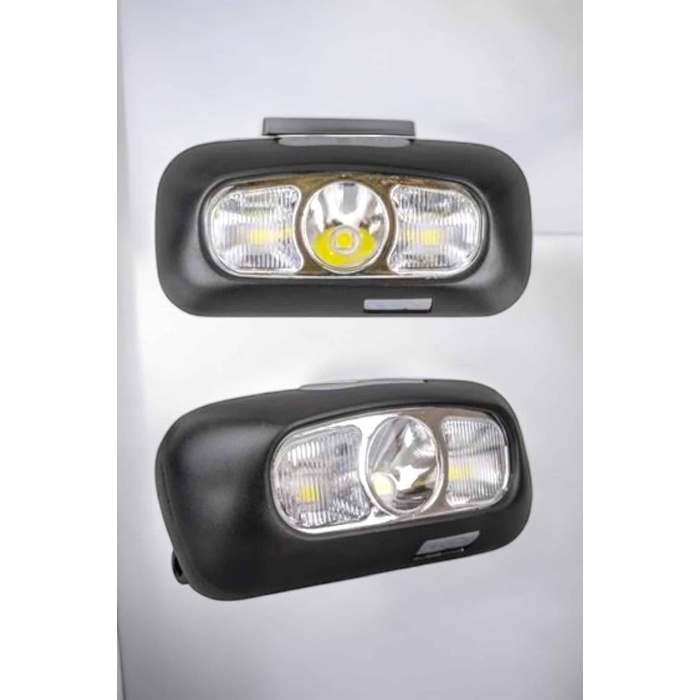 Kafa Lambası Kamp Lambası Led Işık Şarjlı Ayarlanabilir - Lisinya