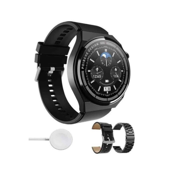 En Çok Tercih Edilen Akıllı Saat Amoled Ekran Nabız Sensörü GPS Uyumlu Adımsayar - Lisinya