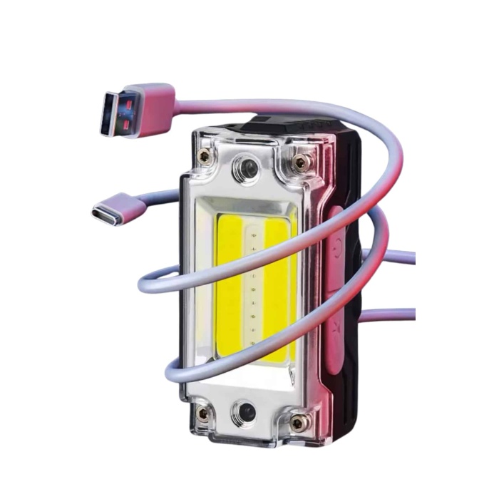 Sensörlü Kamp Lambası Ayarlanabilir Kafa Lambası Kafa Bantlı - Lisinya