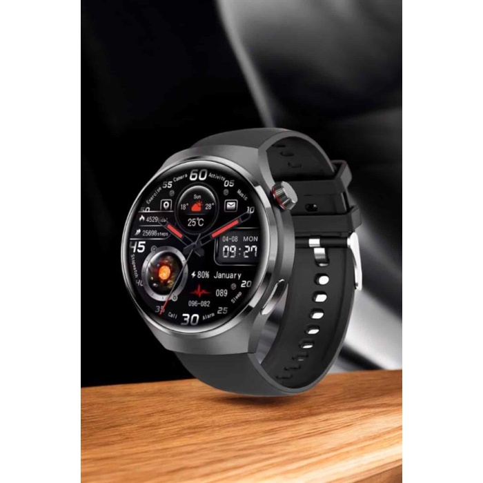 Akıllı Saat Nabız Sensörlü Bildirim Görebilen Spor Modları GPS Takibi - Lisinya