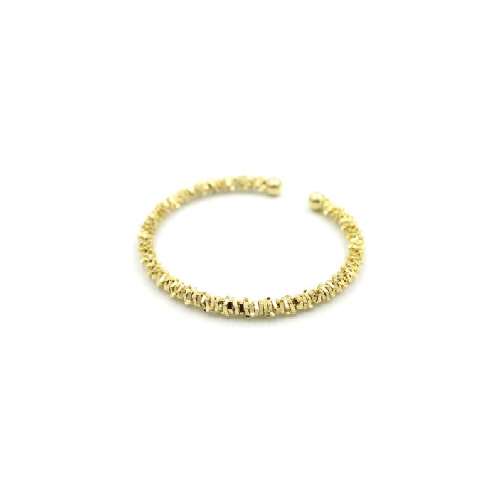 Tırtıklı Bilezik - Altın