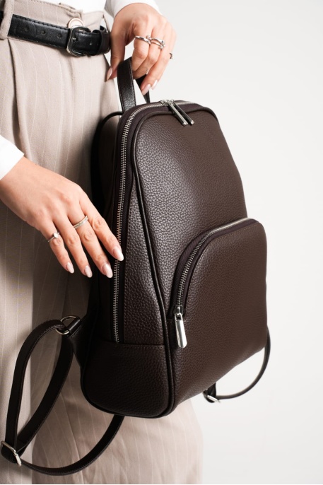 Nova Kadın Büyük Günlük Sırt Çantası Kahverengi