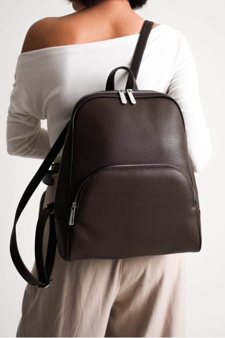 Nova Kadın Büyük Günlük Sırt Çantası Kahverengi