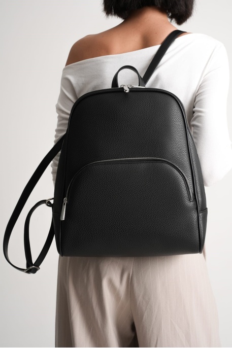 Nova Kadın Büyük Günlük Sırt Çantası Siyah