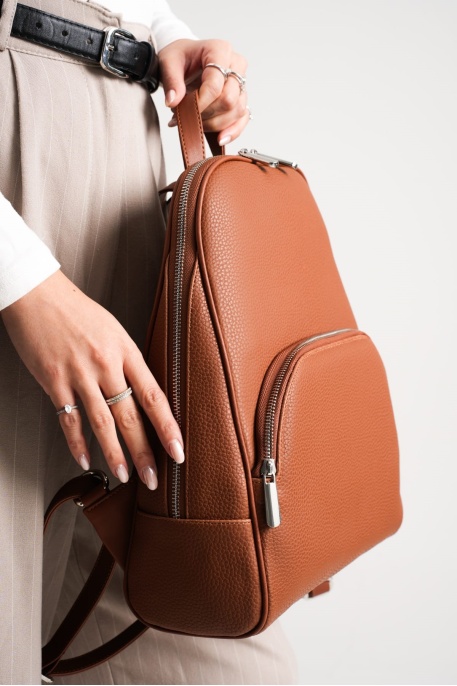 Nova Kadın Büyük Günlük Sırt Çantası Taba