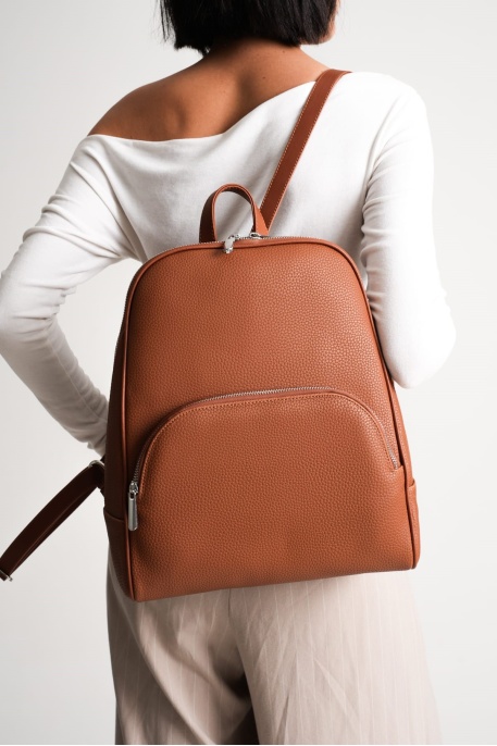 Nova Kadın Büyük Günlük Sırt Çantası Taba