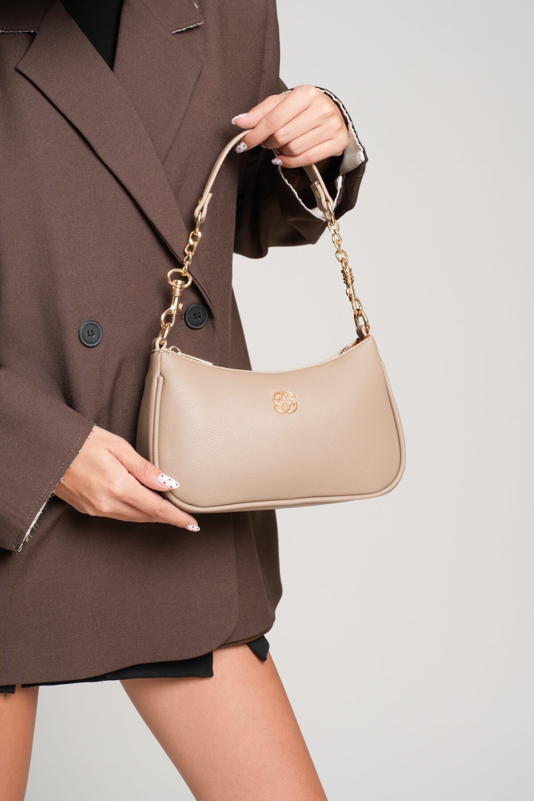 Clara Kadın Günlük Vizon Çanta