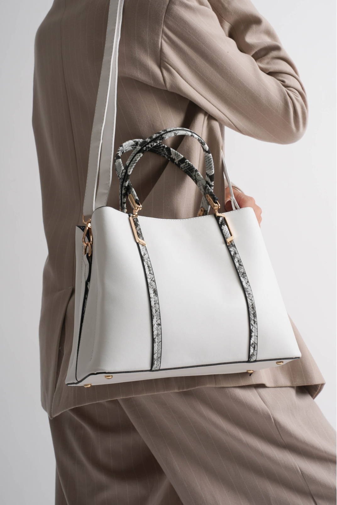 Jasmine Kadın Günlük Beyaz Çanta