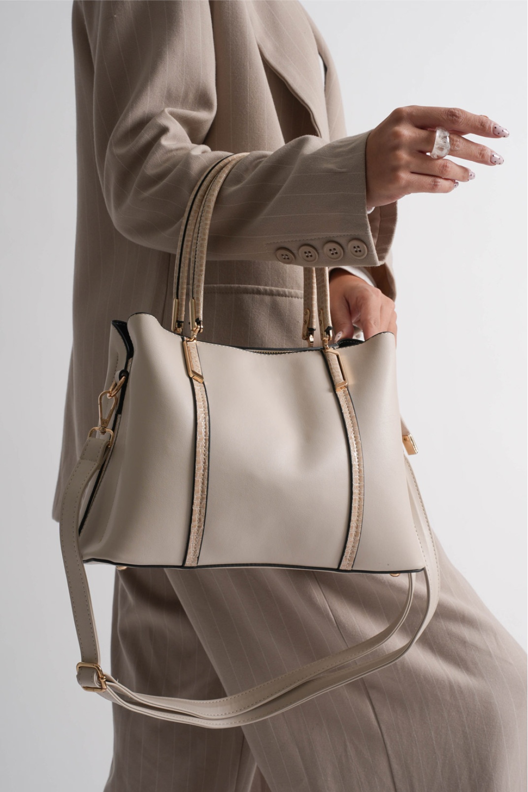 Jasmine Kadın Günlük Bej Çanta