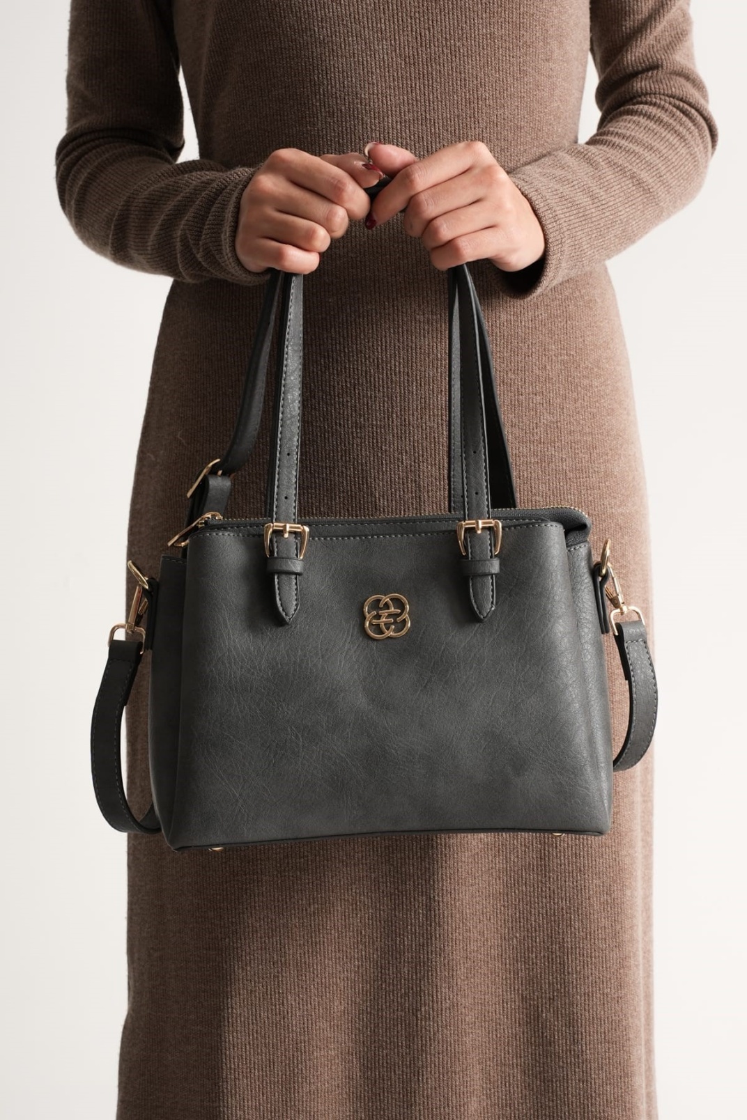 Diana Kadın Günlük Çanta Koyu Gri