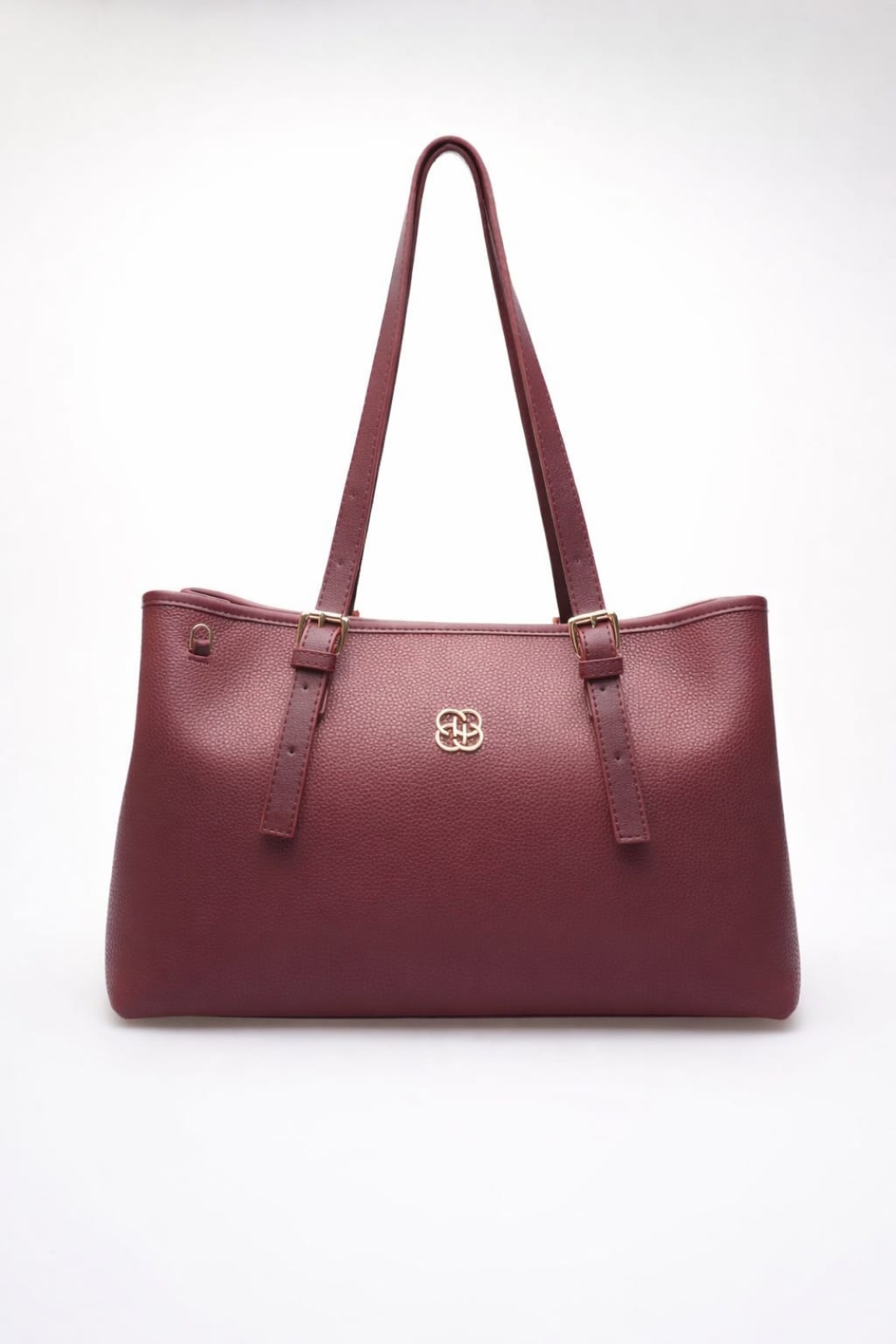 Alena Kadın Büyük Omuz ve Kol Çantası Bordo-Günlük Kullanım