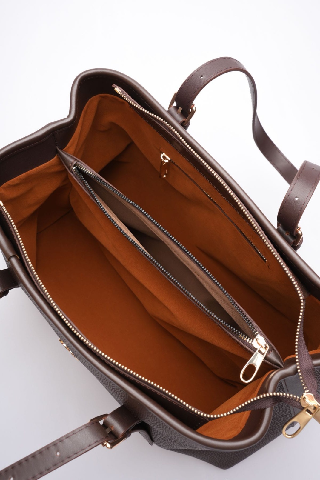 Alena Kadın Büyük Omuz ve Kol Çantası Kahve-Günlük Kullanım