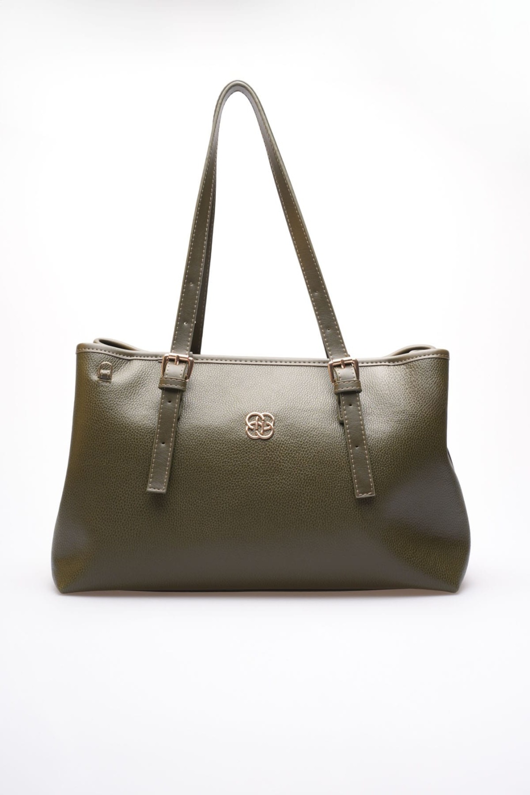 Alena Kadın Büyük Omuz ve Kol Çantası Haki-Günlük Kullanım