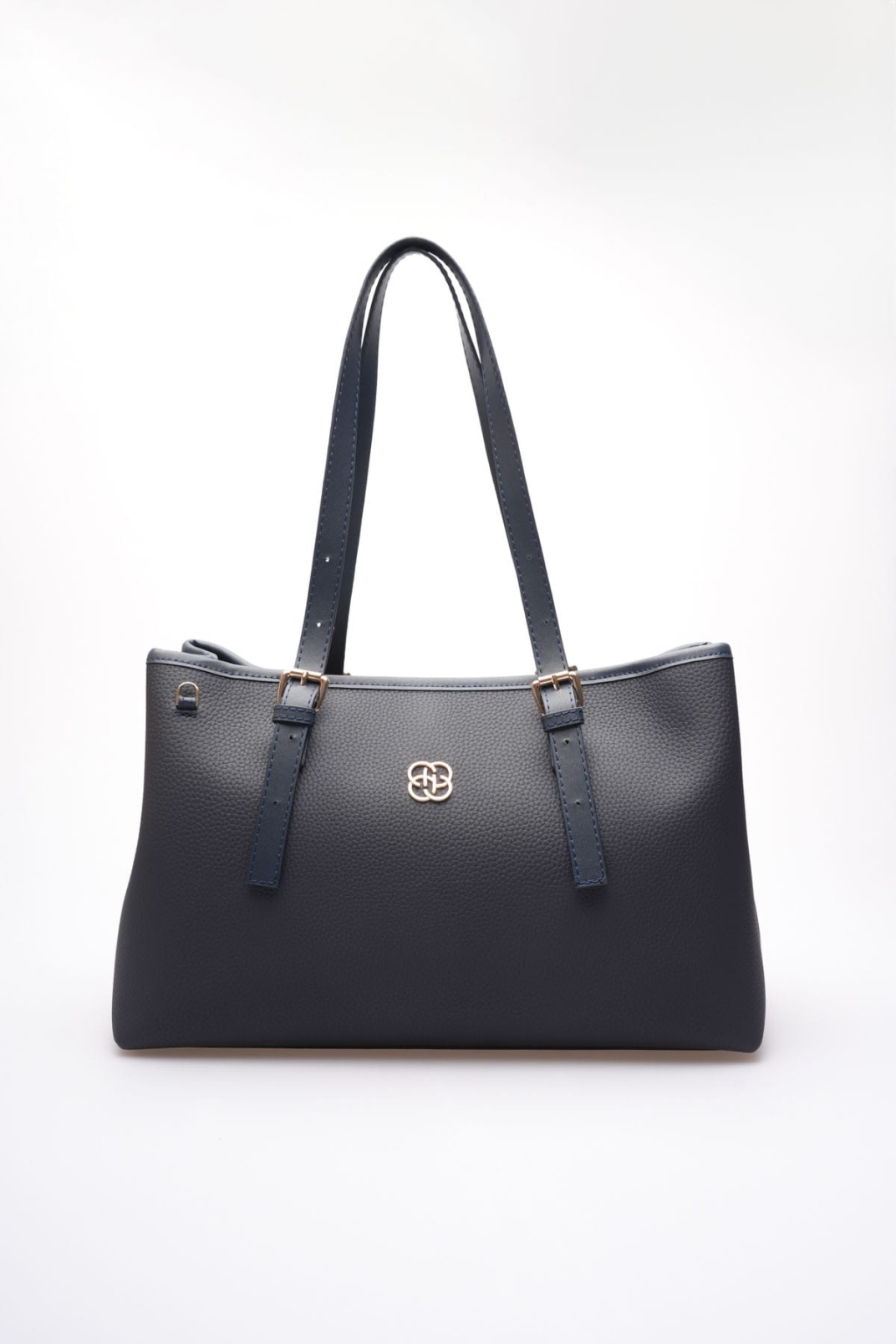 Alena Kadın Büyük Omuz ve Kol Çantası Lacivert-Günlük Kullanım