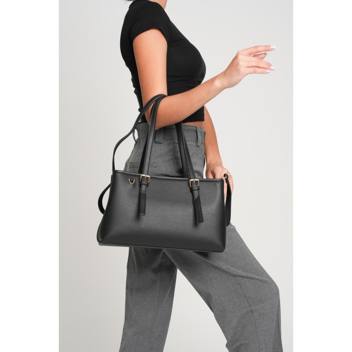 Laura Kadın Günlük Siyah Çanta
