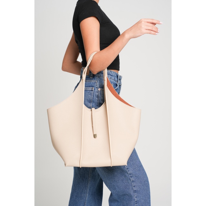 Rossie Kadın Günlük Bej Çanta