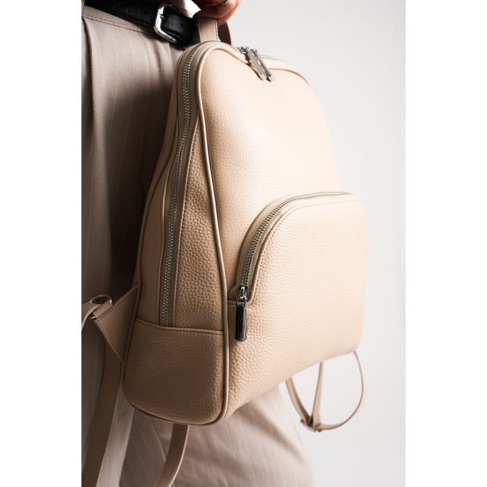 Nova Kadın Büyük Günlük Sırt Çantası Bej