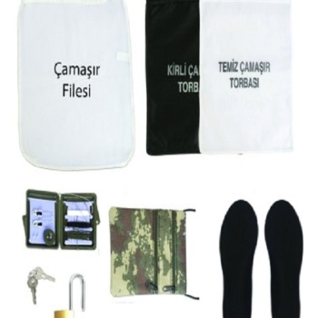 7 Parça Acemi Bedelli Tabanlıklı Askerlik Temel Seti