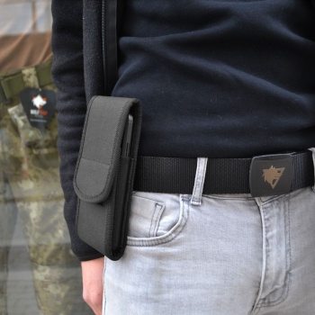 Kemere Takılan Telefon Kılıfı Siyah