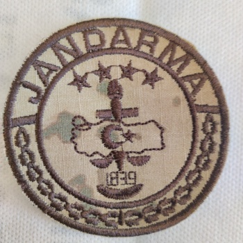 Jandarma Komando Birlik Arması Nakış Akıncı Askeri Malzeme