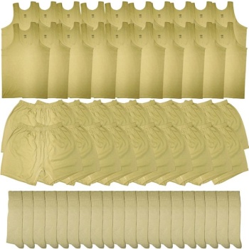 20li Nano Renk Askılı Atlet + Boxer Iç Çamaşırı +çorap Acemi,bedelli Askeri Malzeme Set