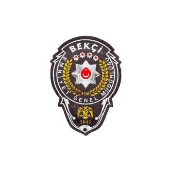 Bekçi EGM Göğüs Arması – Pedli 3D Peç