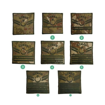 Kara Kuvvetleri Uzman Çavuş Rütbeleri Cırtlı