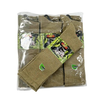 Kokulu Askeri Bambu Çorap – Nano Asker Çorabı (12’li)