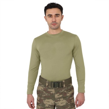 Uzun Kol Micro Spor Tişörtü – Nano Yeşili