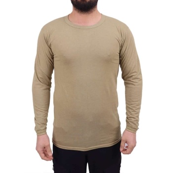 Uzun Kollu Asker Tişörtü – Askeri Fanila (12’li)