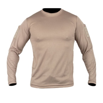 Bisiklet yaka uzun kollu taktical t-shirt