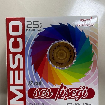 MESCO SES FİŞEĞİ - 12 CAL.