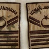 7 Kademe Jandarma Komando  Kamufilaj Nakış Rütbe Uzman Jandarma Akıncı Askeri Malzeme