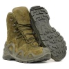 Guard X Fermuarsız Su Geçirmez Suet Deri Haki Asker Botu