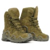 Guard X Fermuarsız Su Geçirmez Suet Deri Haki Asker Botu