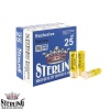 STERLING 20 Cal. 25 G. No: 10 Av Fişeği FIBRE