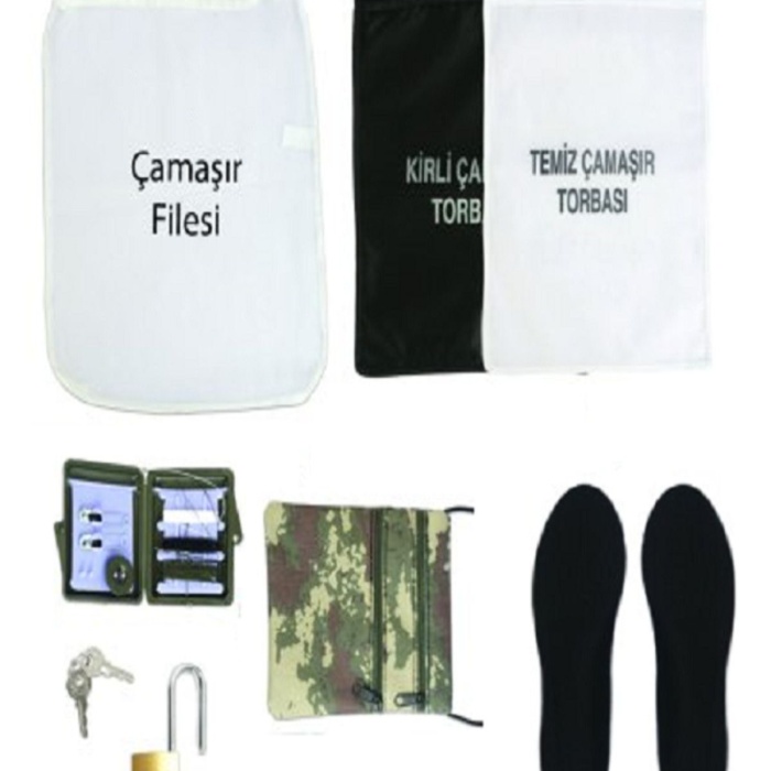 7 Parça Acemi Bedelli Tabanlıklı Askerlik Temel Seti