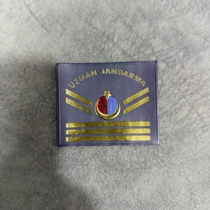 Minyatür Rütbe Uzman  Jandarma 3 Kademe