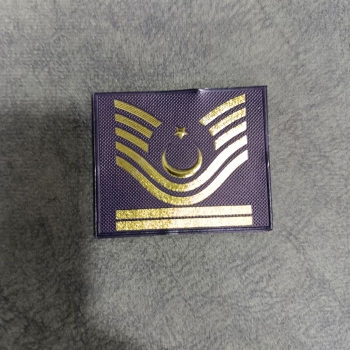 Minyatür Rütbe  Jandarma  Kıdemli  Baş Çavuş