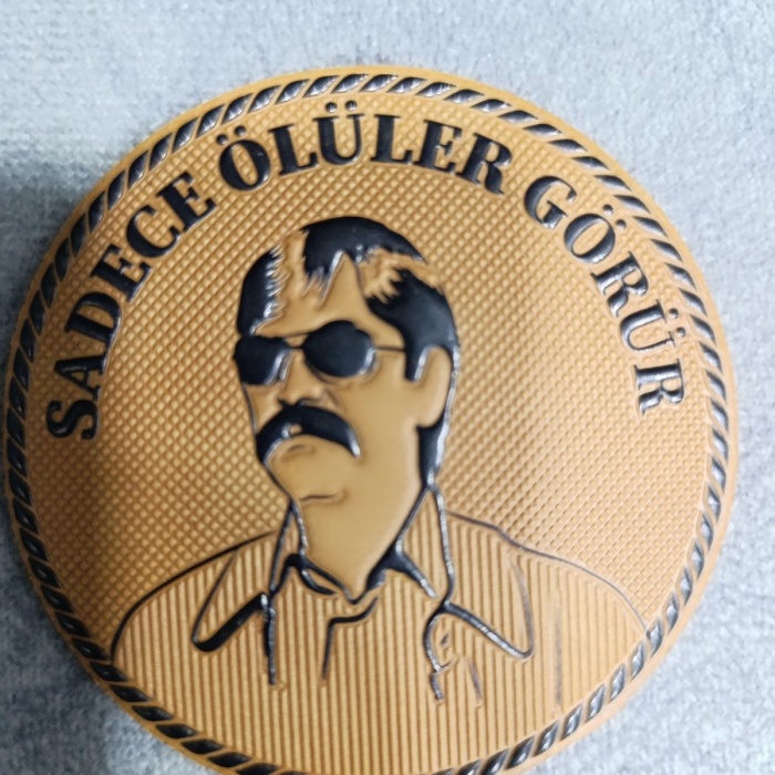 Sadece Ölüler Görür 3D PVC Cırtlı