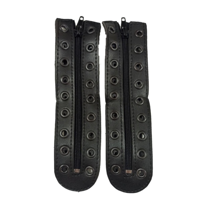 Bot Fermuarı Askeri Malzeme Bot Postal Fermuarı Siyah