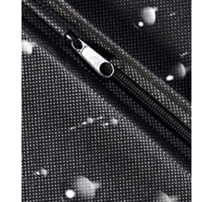 STD 5 Adet Elbise Kılıfı Koruyucu Gamboç Tela Siyah fermuarlı 60X100CM Klasik