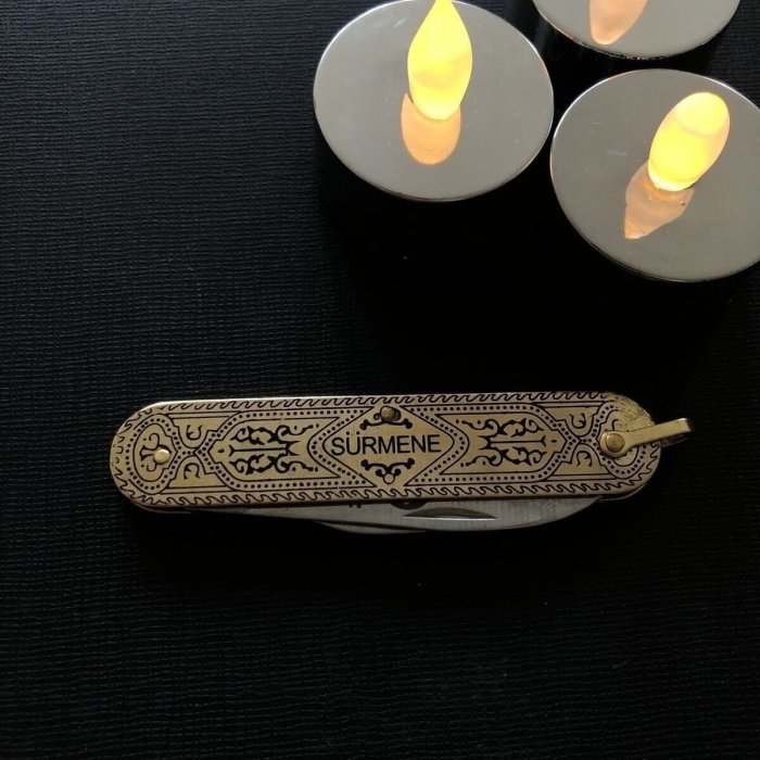 Outdoor Çakı Kamp Bıçak Bıçağı Çakı Bıçağı Piknik Bıçak Çakısı Çift Ağızlı Çakı