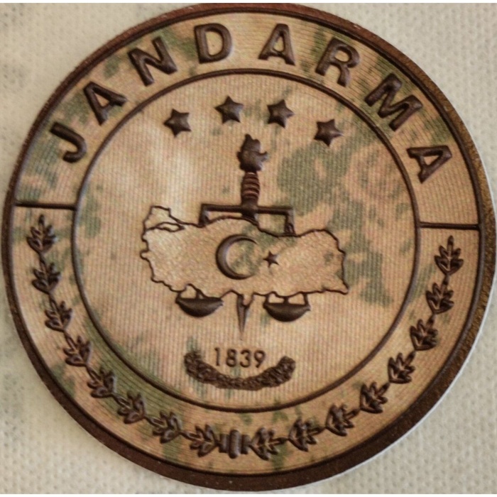 JJandarma Komando Birlik Araması Plastik 3D Akıncı Askeri Malzeme